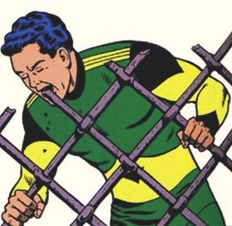 Fight the evil fence, Matter-Eater Lad. Um, awesome.