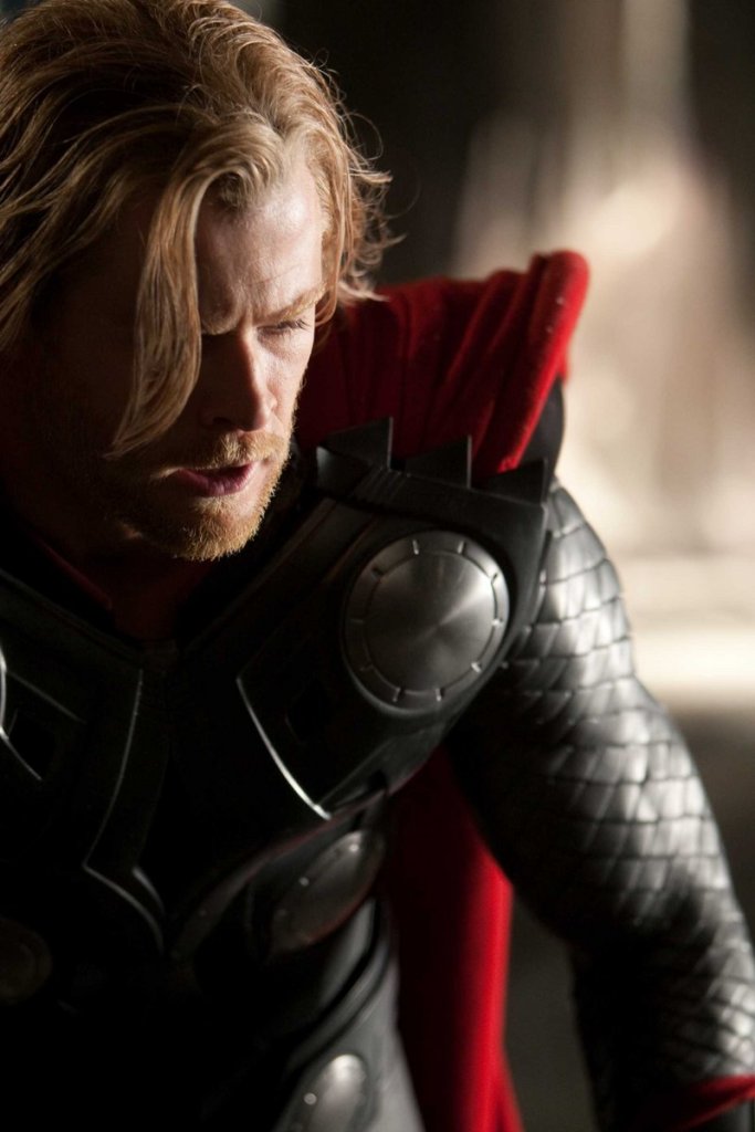 Chris Hemsworth as the title character in Paramount Pictures’ “Thor,” the first of the summer’s superhero flicks to hit screens.