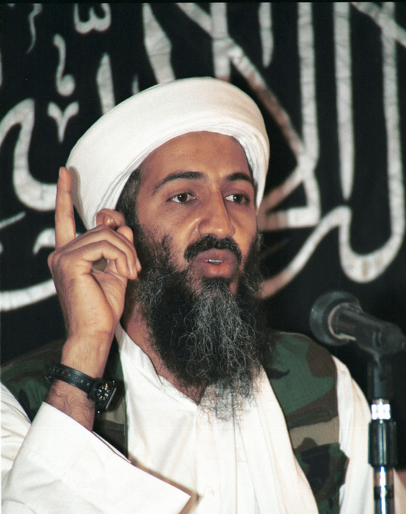 Osama bin Laden is shown in a 1998 file photo. Readers object to multiple aspects of the campaign to kill him.