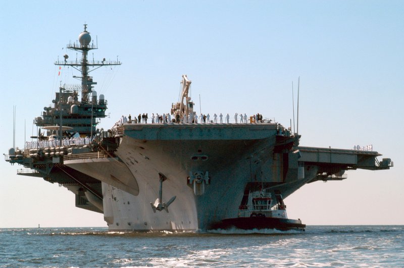 The USS John F. Kennedy was decommissioned in 2007. The Navy is accepting proposals from community groups that would like to provide a home port for the 1,050-foot ship.