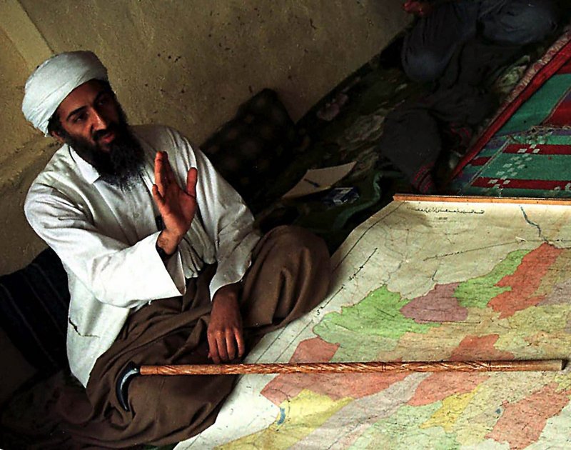 Osama bin Laden, seen in a photo from 1998, may have been planning an attack on U.S. trains on the upcoming 10th anniversary of the Sept. 11 attacks.