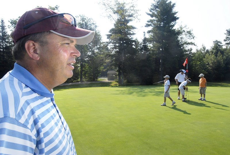 Brian Bickford, the director of golf at Val Halla in Cumberland, is the new program director for the First Tee of Maine youth golf program based at Val Halla and Riverside in Portland.