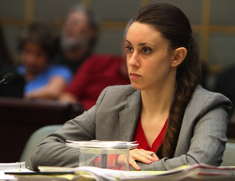 Casey Anthony, 25, could face the death penalty if convicted of killing her daughter.