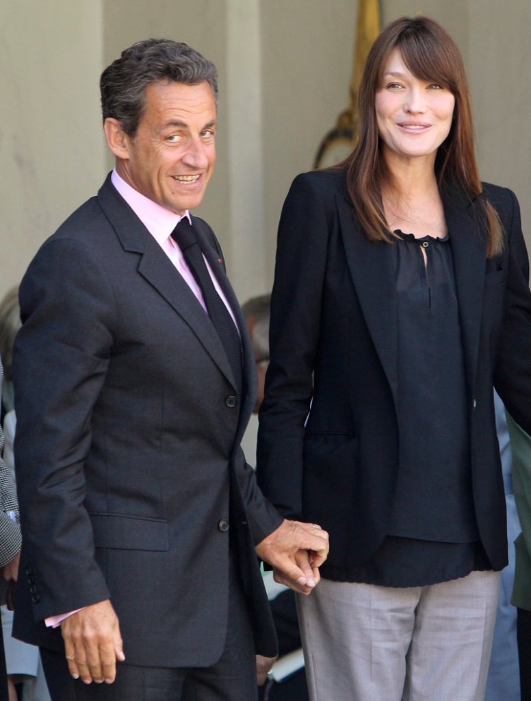 French President Nicolas Sarkozy and his wife, Carla Bruni-Sarkozy, are expecting a baby.