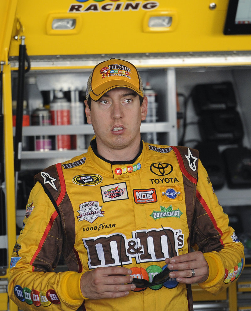 Kyle Busch was ticketed for driving 128 mph in a 45 mph zone in a borrowed $400,000 hand-built bright yellow Lexus.