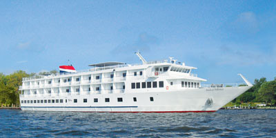 American Cruise Line's Independence carries 89 passengers.