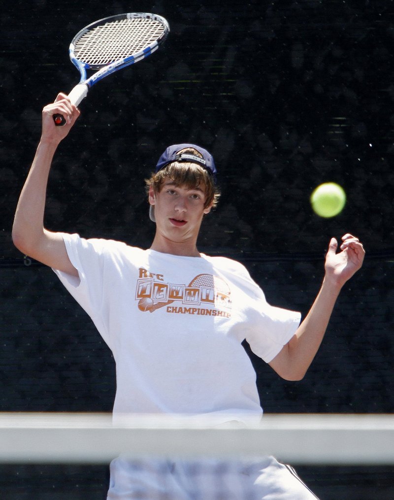 Patrick Ordway has helped Waynflete advance to the regional semifinals. Now, he's got another chance to prove himself – in the semifinals of the singles championship.