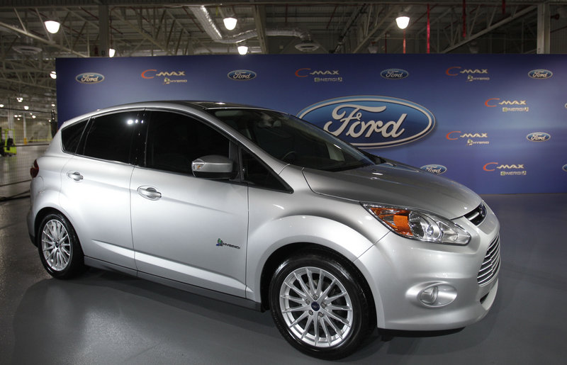 The Ford C-Max hybrid minivan will be the company’s first U.S. vehicle sold only as a hybrid.