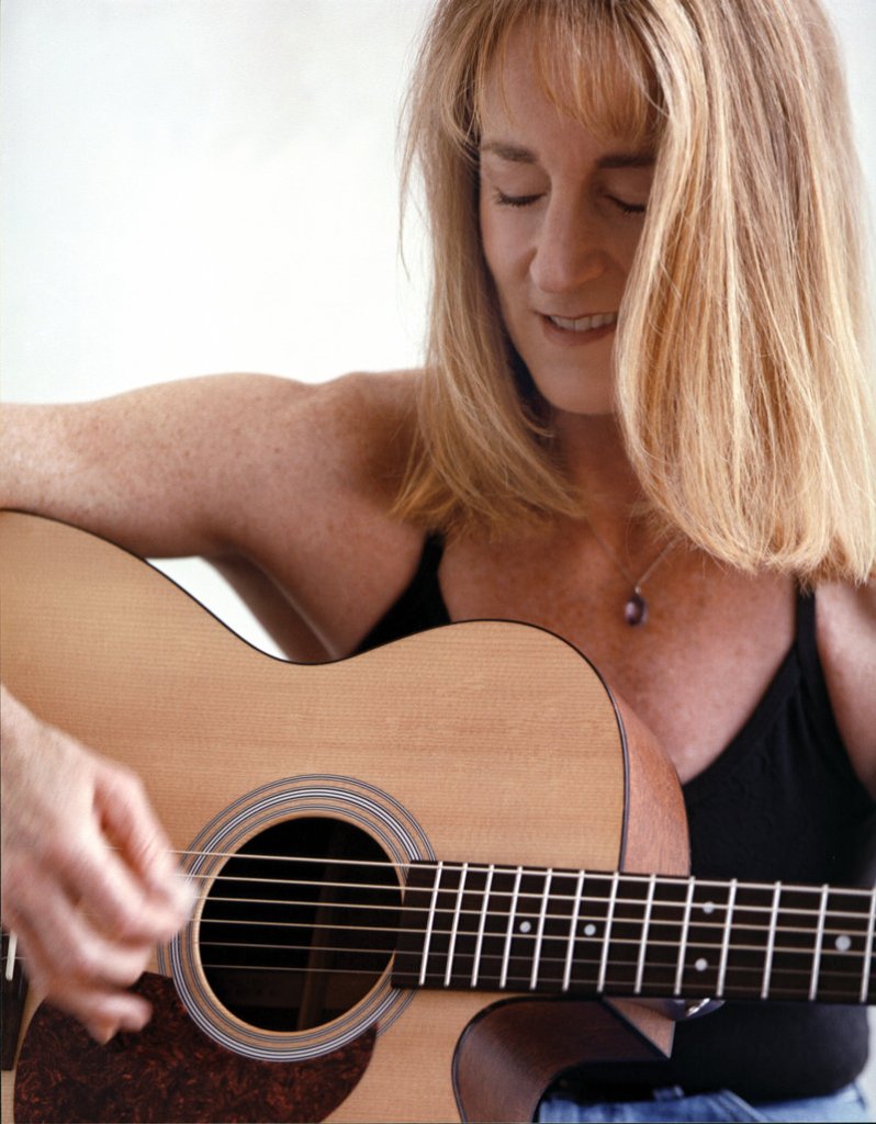 Anni Clark has fond memories of Portland, including her first Old Port Festival gig in 1982. A photo from that event became the cover for the CD re-release of her first two vinyl records from 1985 and 1989.