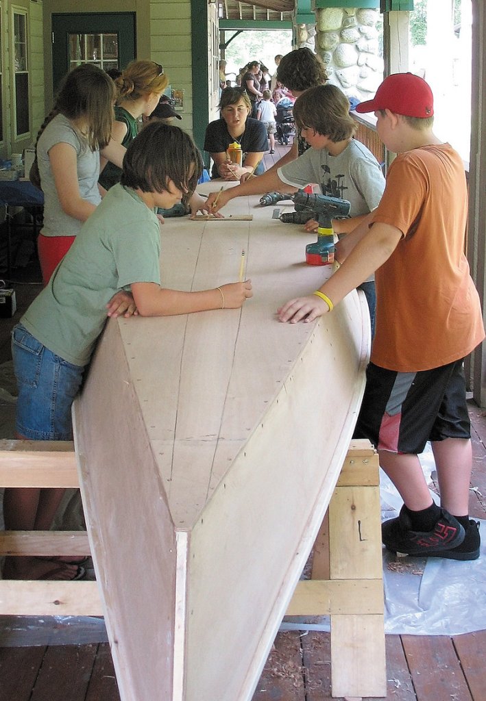 Besides the Camp Loon Survivor Island camp, Portland-based Compass Project is offering a July boat-building camp themed: “The kids build the boat ... and the boat builds the kids.” Participants will craft a peace canoe and paddles, which will be auctioned to raise money for scholarships.