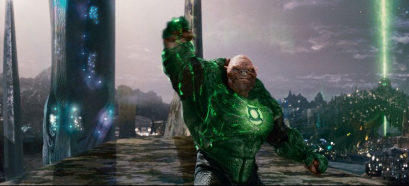 The Green Lantern Corps also includes the alien Kilowog, voiced by Michael Clarke Duncan.
