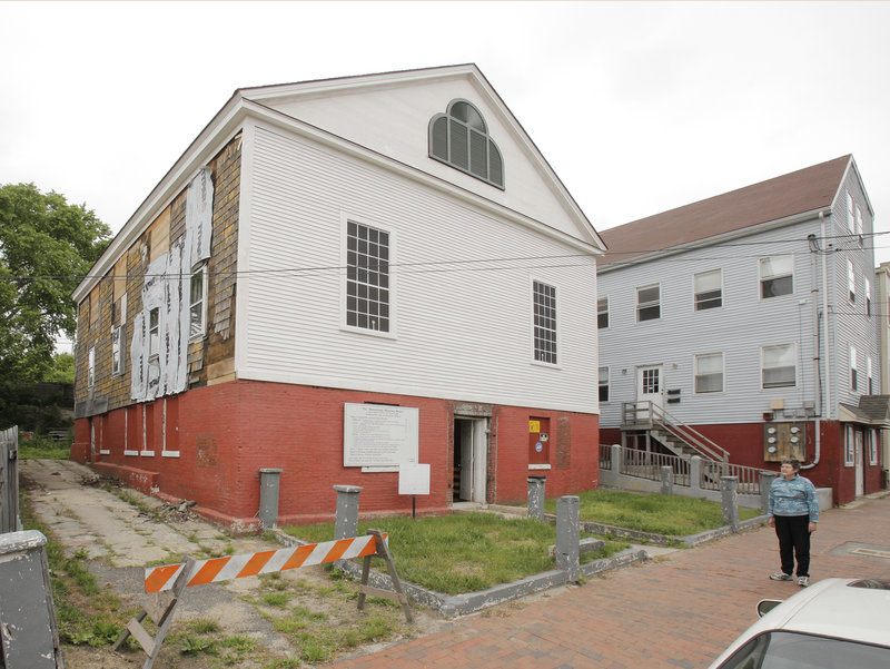 The Abyssinian Meeting House in Portland will continue its restoration process this summer.