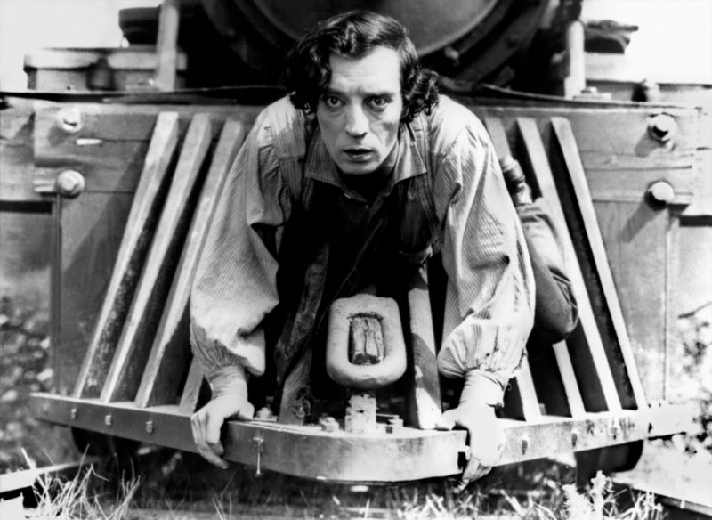 The Summer Silent Film Series at the Leavitt Theatre in Oguinquit today features the 1926 classic "The General," starring Buster Keaton.