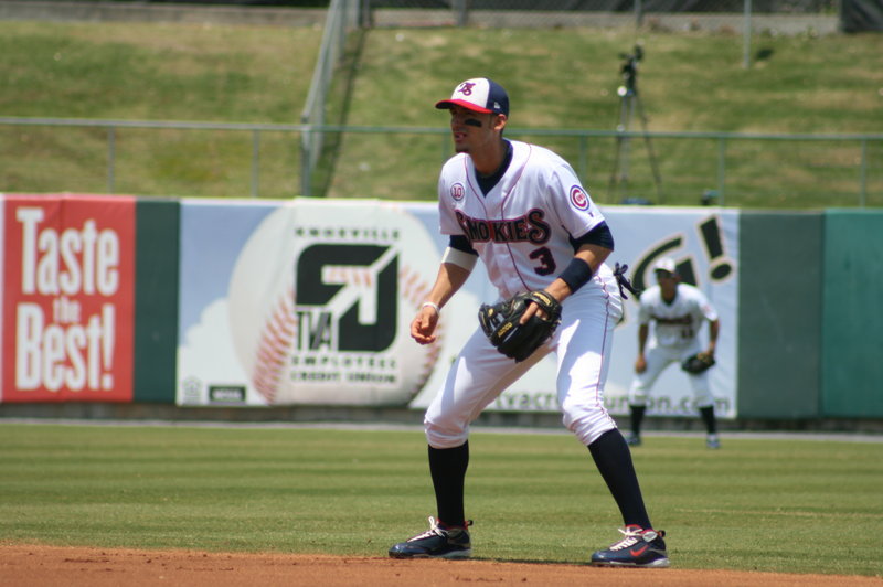 Ryan Flaherty has committed only four errors this season while playing six different positions for the Tennessee Smokies, the Double-A affiliate of the Chicago Cubs.