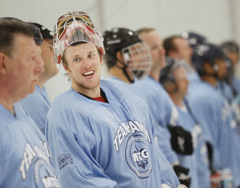 In addition to lending his name to a charity event, Jimmy Howard also has donated money to renovations at the University of Maine’s Alfond Arena, a move that inspired other former UMaine players to contribute as well.