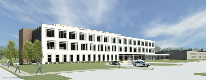 Artist's depiction of future Idexx headquarters building.