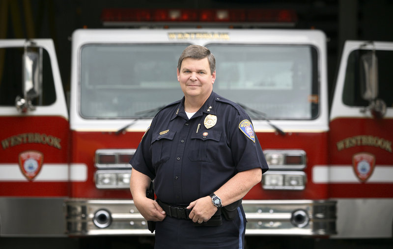Westbrook Public Safety Director Mike Pardue is among the few individuals in Maine who lead both police and fire departments, which doesn't fit every community, he says.