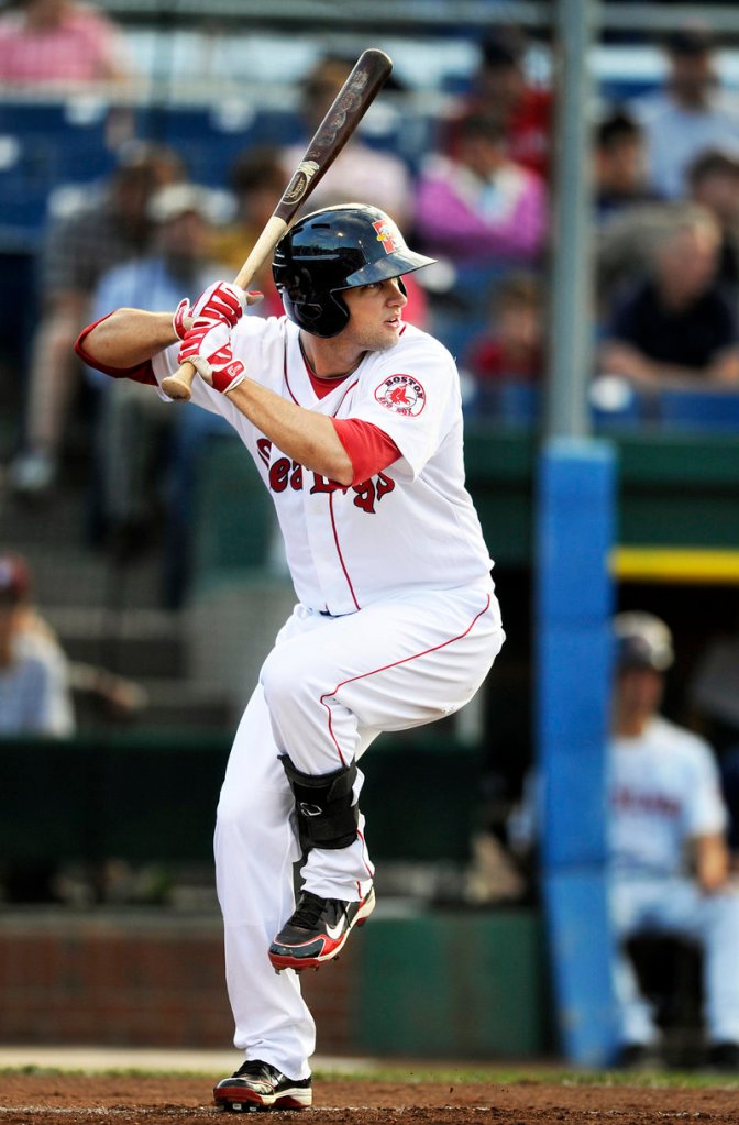Alex Hassan, in just over a year, has gone from a reserve outfielder in Class A to a serious prospect in the Boston Red Sox organization, mainly by learning to grind through at-bats.