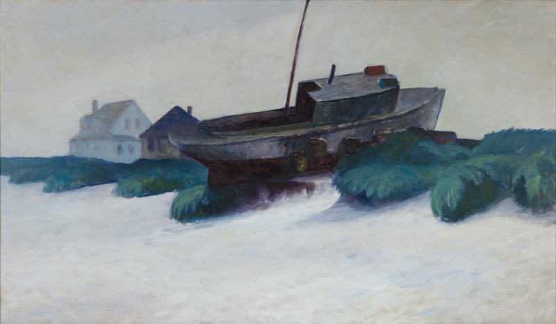 “Maine in Fog,” oil on canvas, 1926-29