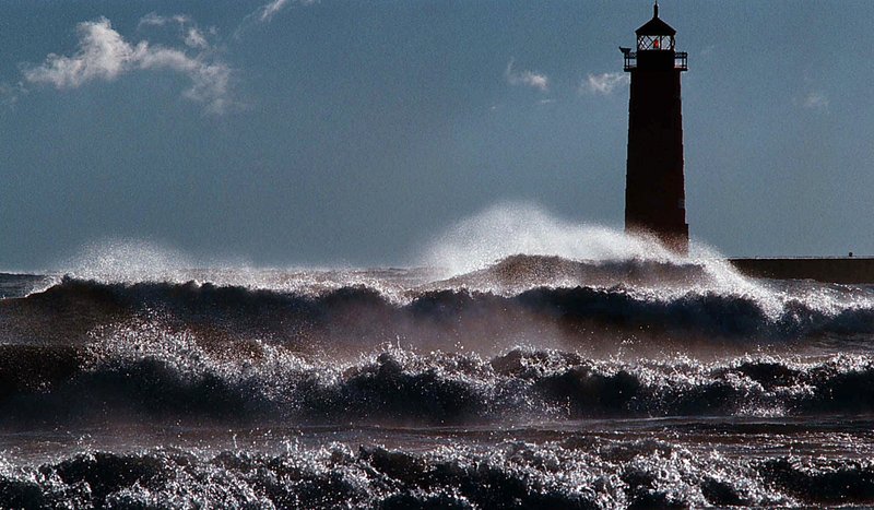 The Kenosha North Pierhead Lighthouse, overlooking Lake Michigan in Kenosha, Wis., is up for auction by the U.S. General Services Administration. Bids are due by Wednesday afternoon. Over the past half-dozen years, 22 lighthouses have been sold to the public.
