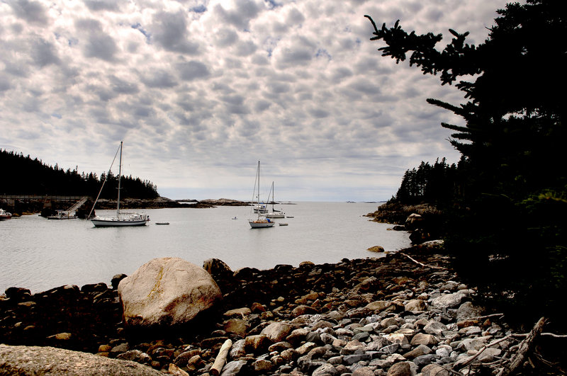 Isle au Haut’s Duck Harbor offers a mail-boat stop for visitors interested in exploring the section of Acadia National Park that covers 60 percent of the island.