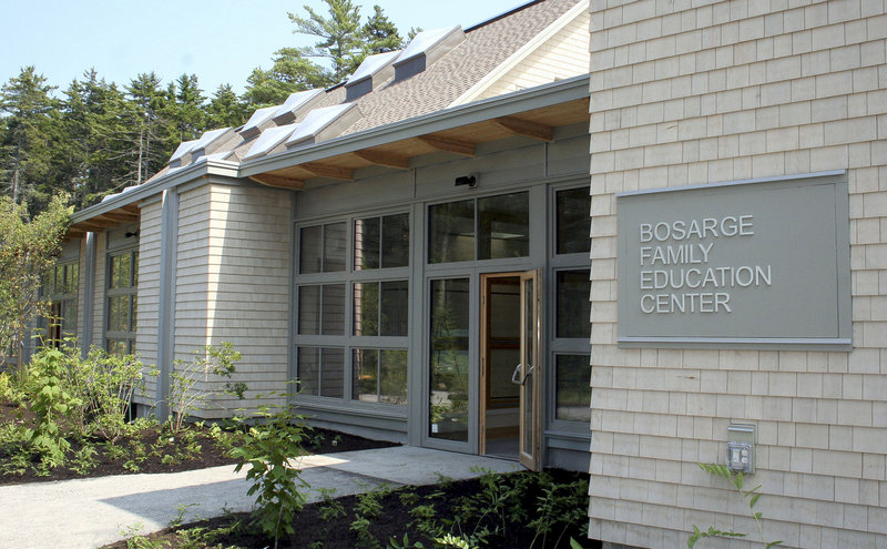 The Bosarge Family Education Center at the Maine Coastal Botanical Gardens in Boothbay has a grand opening Friday. The $4.2 million project is the state’s first commercial building designed to produce more power than it uses, but it will take a year to calculate how well the project is faring.