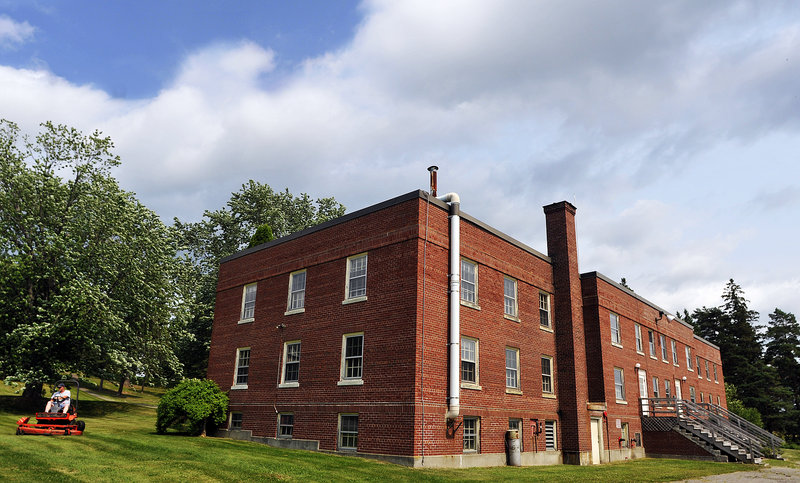 BANGOR: Hedin Hall, a three-story brick building on the grounds of the Dorothea Dix Psychiatric Center.
