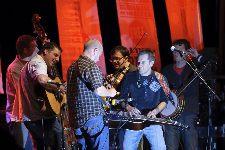 The Infamous Stringdusters are among the dozens of performers at the Ossipee Valley Music Festival this weekend.