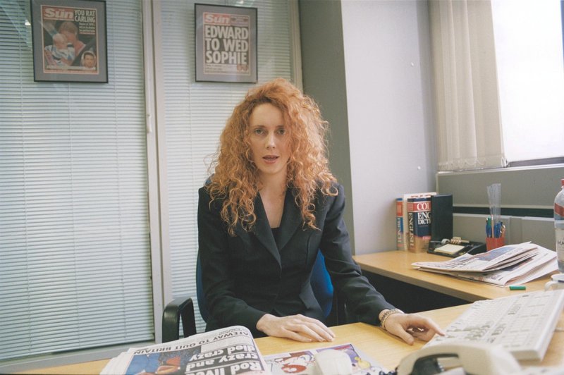 Rebekah Brooks, shown in 2002, became the youngest editor of a British national newspaper when she was appointed to oversee the News of the World in 2000. “The reporters who were prepared to subject themselves and others to the most ridicule were the ones earmarked for success,” says Michael Taggart, who worked for Brooks at The Sun in 2003.