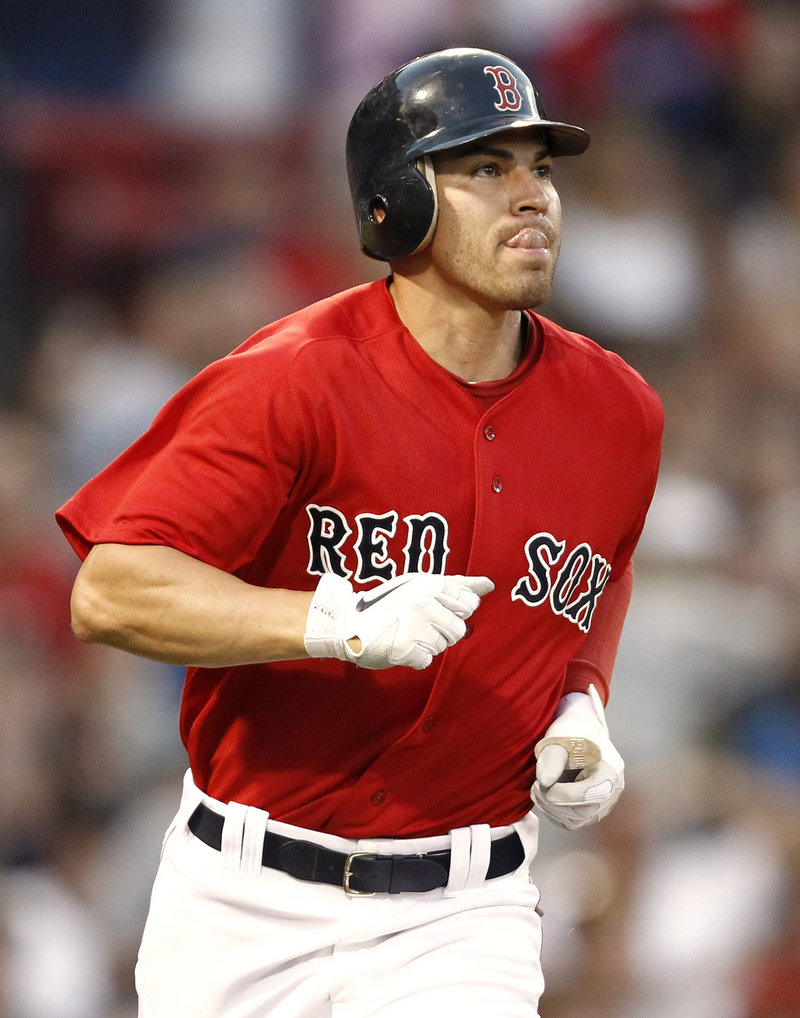 Jacoby Ellsbury’s power surge continued Friday night, as he hit a solo homer in the second inning against the visiting Mariners. It was Ellsbury’s seventh homer of July.
