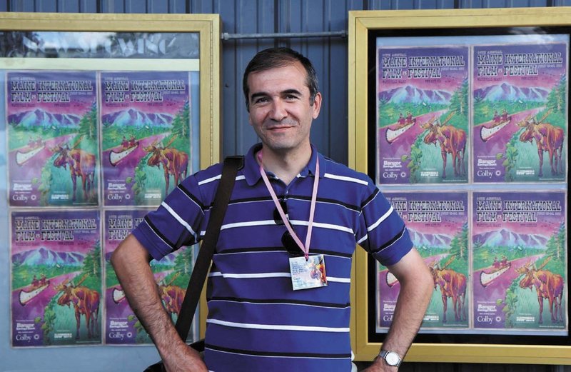 Arshak Amirbekyan of Armenia had two screenings of his film “Yerek Yereko aka Three Evenings” this year, his first at the festival.