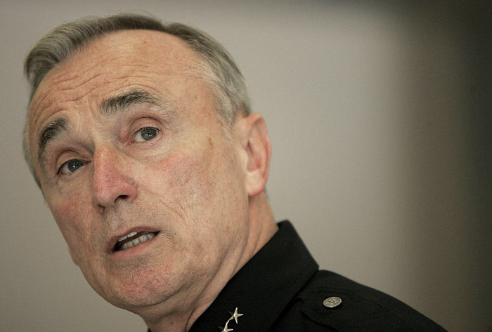 A 2007 photo of William Bratton, who left the Los Angeles police in 2009 and is now a private security firm executive.