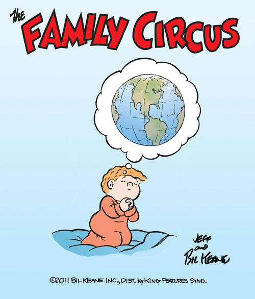 Family Circus with a 9/11 theme.