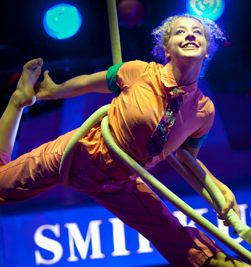 Circus Smirkus, a Vermont-based youth circus, will be playing Kennebunkport and Freeport over the next couple of weeks.