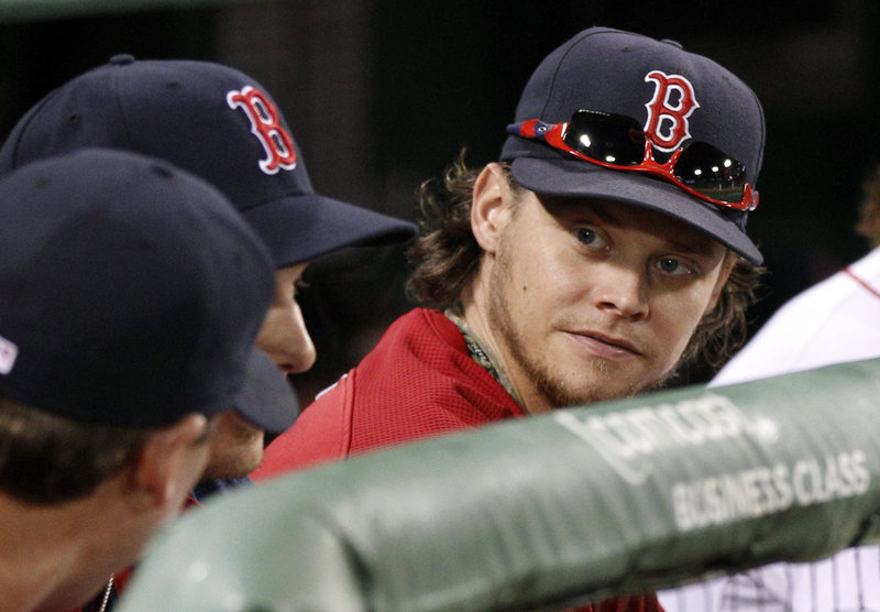 Clay Buchholz got good news Tuesday as he was told a stress fracture in his back did not mean it was the end of his season.