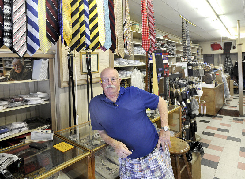 Karl Hooper, owner of Marier's Men Shop in Kennebunk, is retiring and closing his business after 54 years. Some of his customers have "almost been in tears" at the news, says Hooper. Customers have included former President George H.W. Bush and Willard Scott from NBC's "Today."