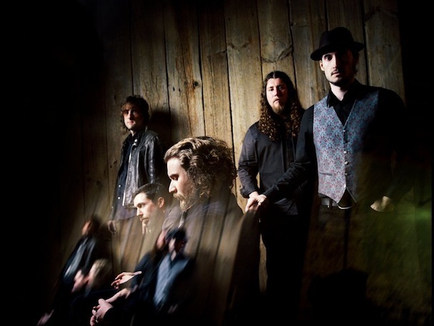 Saturday’s My Morning Jacket gig at KahBang marks at least the third Maine show by MMJ in recent years. The band masters its music at Gateway Mastering in Portland. MMJ is Bo Koster, Jim James, Tom Blankenship, Patrick Hallahan and Carl Broemel.