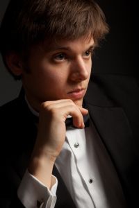 Pianist Artem Belogurov performs on Saturday in Fryeburg.