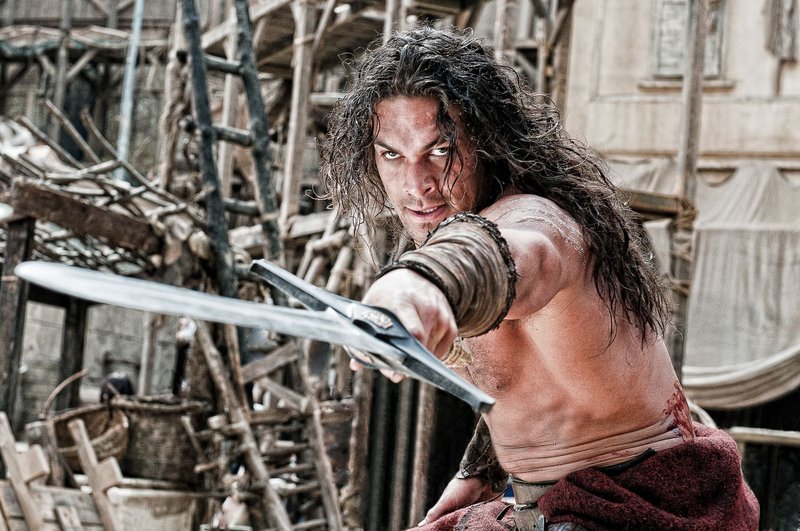 Jason Momoa has the title role in "Conan the Barbarian."