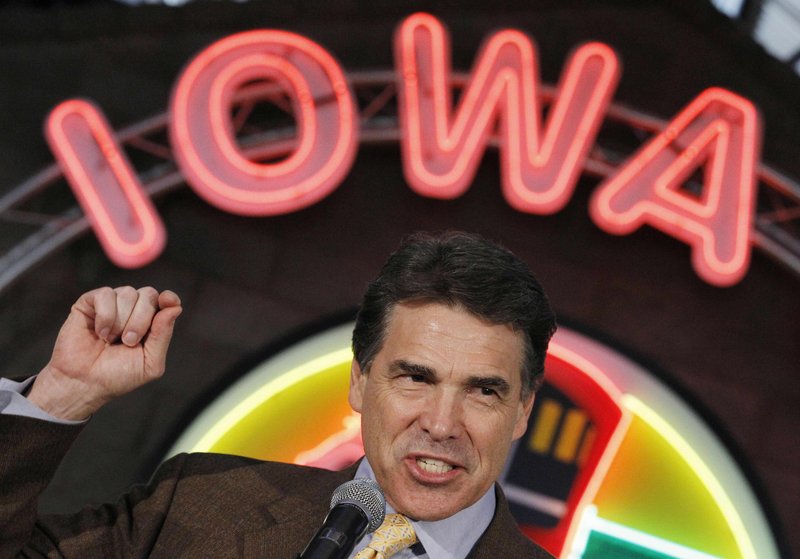 Republican presidential candidate Rick Perry is doing a pretty good job playing the role of stereotypical Texan.