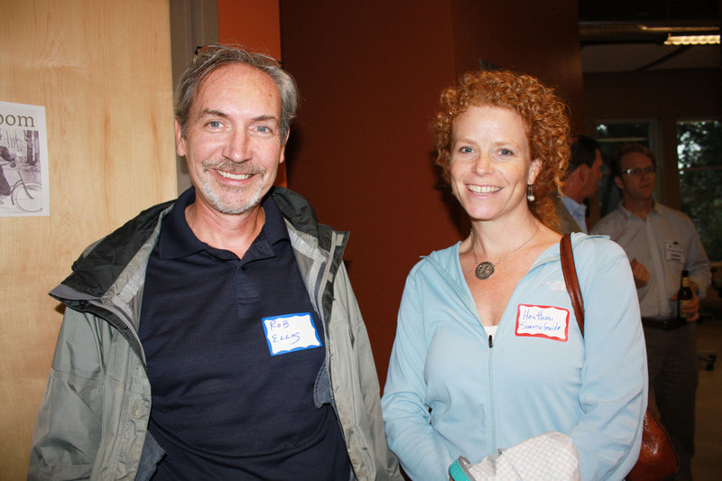 Rob Ellis, the executive director of One Longfellow Square, and Heather Chandler, founder and president of The Sunrise Guide.
