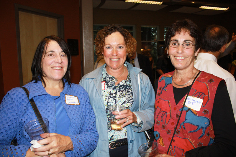 Marcia Bowen of Normandeau, Cindy Talbot of CJ Talbot Services, and Beth Nagusky of Environment Northeast.
