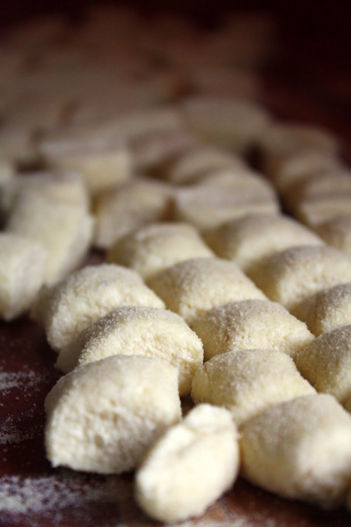 Homemade gnocchi can be tricky to prepare, but are a real treat and can stand up to strongly flavored ingredients such as sausage and broccoli raab.