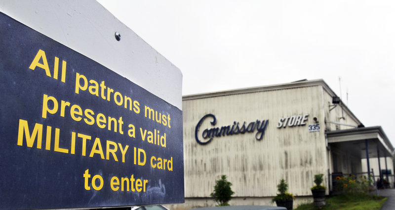 The Defense Department plans to shut down the commissary at the former Brunswick Naval Air Station, which is still serving military personnel.