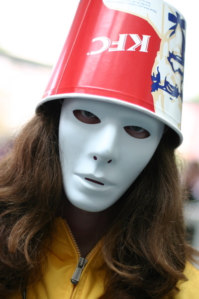 Buckethead performs on Sunday at the State Theatre in Portland.