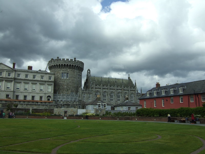 Dublin Castle, built in 1228, is a historic site that also features beautiful gardens.