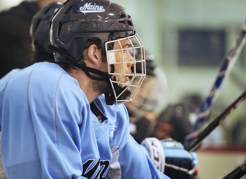 UMaine captain Will O'Neill has visited Fenway for Red Sox games, but in January he'll get to play hockey in the park.