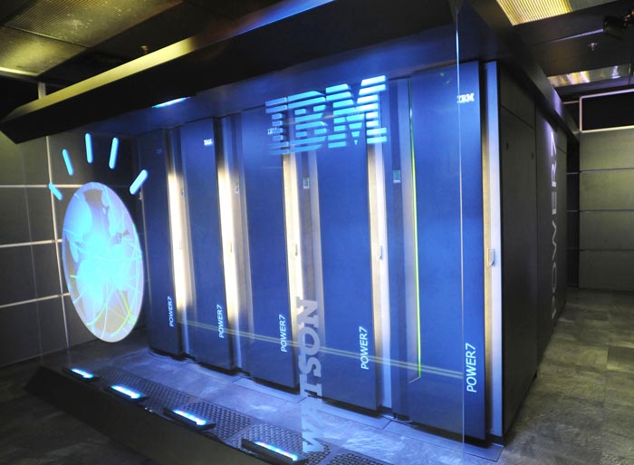 IBM's computer system known as Watson at IBM's T.J. Watson research center in Yorktown Heights, N.Y.