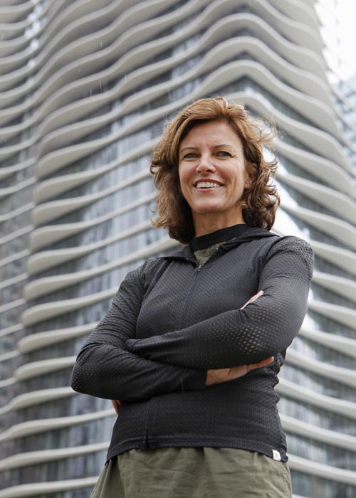 Jeanne Gang, 47, is an architect focusing on the geographic, social and environmental factors of residential, educational and commercial buildings.