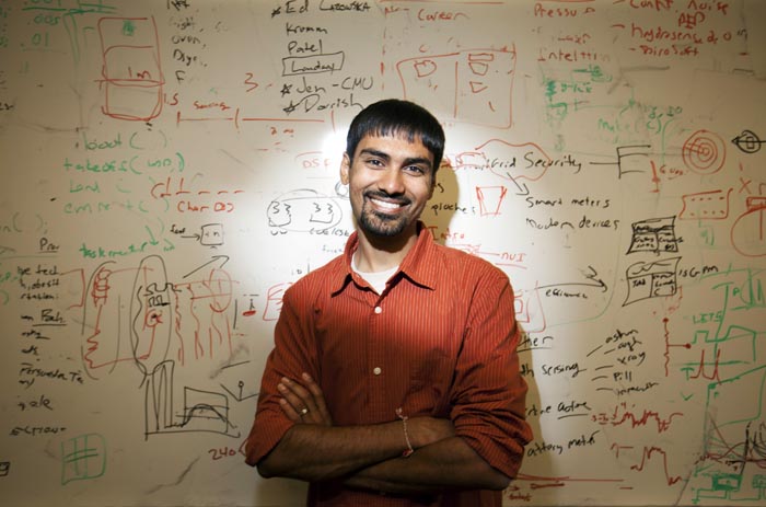 Grant recipient Shwetak Patel, 29, is a sensor technologist, computer scientist and assistant professor at the University of Washington.